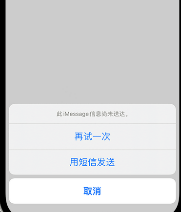 瓦房店apple维修iPhone上无法正常发送iMessage信息