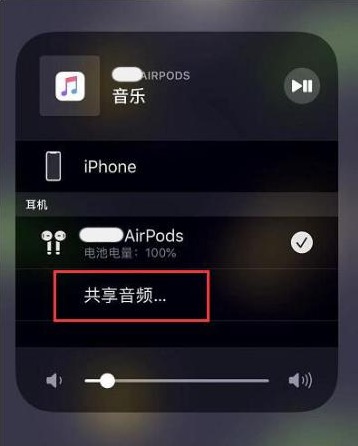 瓦房店苹果14音频维修点分享iPhone14音频共享设置方法 