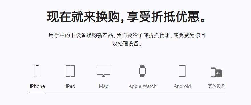 瓦房店苹果手机维修分享iPhone以旧换新的去处 