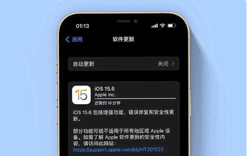 瓦房店苹果手机维修分享iOS 15.6续航怎么样 